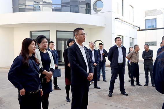 市人社局黨組書記、局長(zhǎng)一行走進(jìn)金橋焊材集團(tuán)調(diào)研